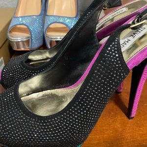 Steve Madden beautiful sparkly heels size 10